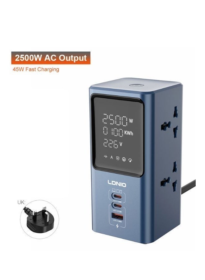 LDNIO 45W Universal Power strip desktop LED power Adapter SC2 - Image 3